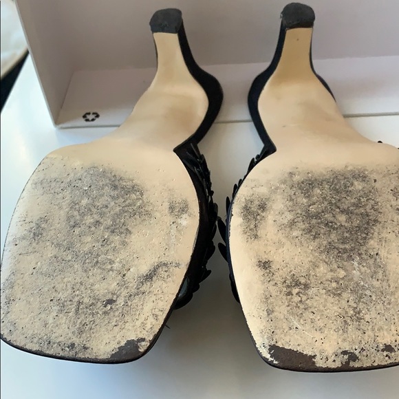 Caparros evening shoe/black sequins/kitten heels - Picture 11 of 12